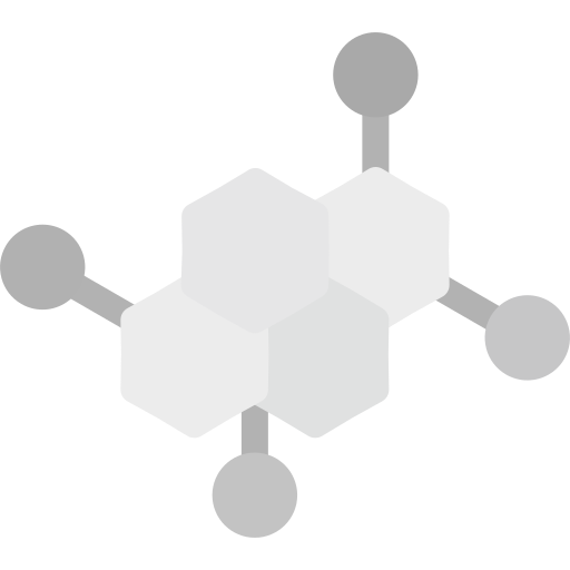 Molecule Generic color fill icon