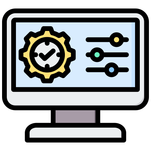 System configuration Generic color lineal-color icon