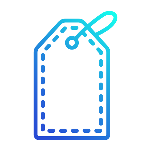 preisschild Generic gradient outline icon