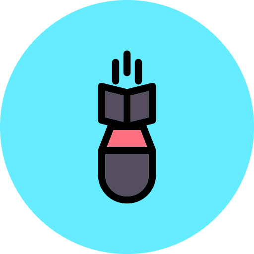 Nuclear Generic color lineal-color icon