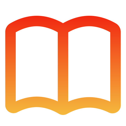 libro abierto Generic gradient outline icono