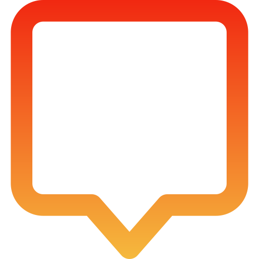 Bubble chat Generic gradient outline icon