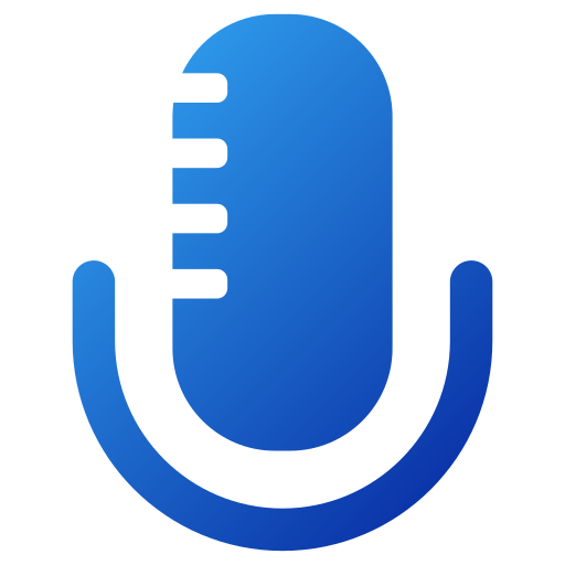 microfono Generic gradient fill icona