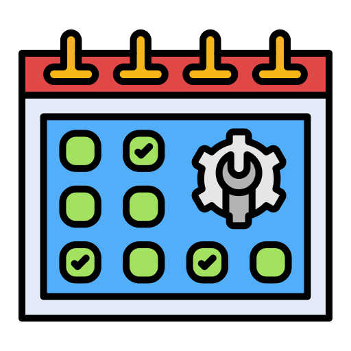Schedule calendar Generic color lineal-color icon
