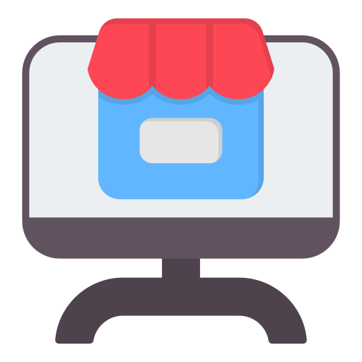 handel elektroniczny Generic color fill ikona