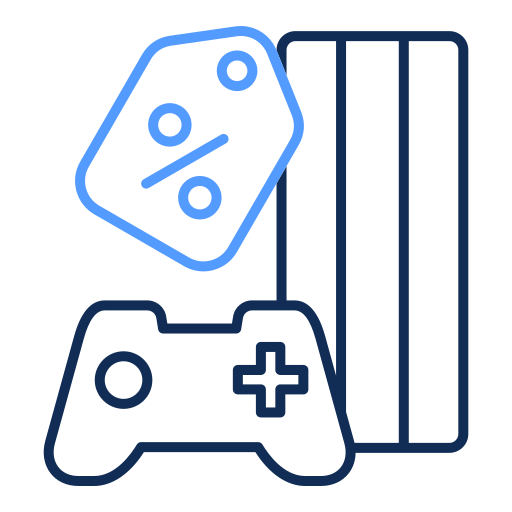 console de jogos Generic color outline Ícone