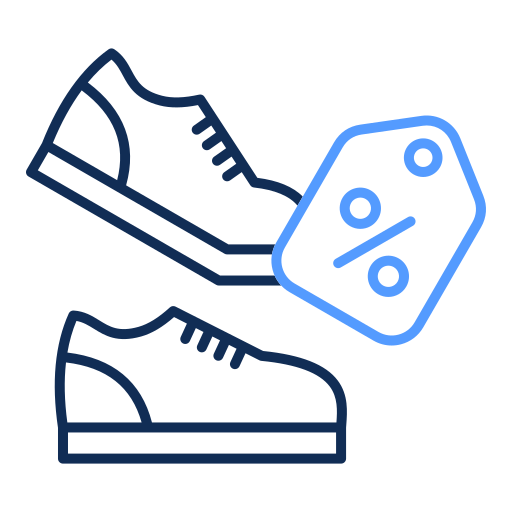 scarpe Generic color outline icona