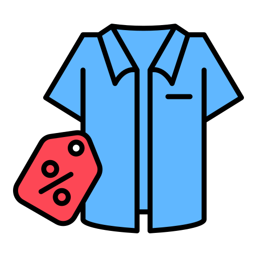 Apparel Generic color lineal-color icon