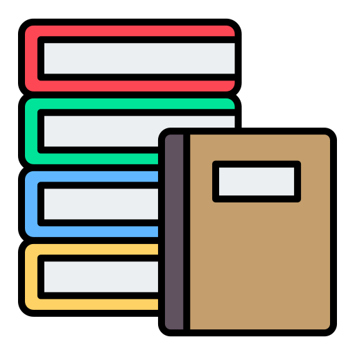 boeken Generic color lineal-color icoon
