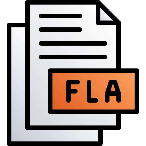 fla Generic gradient lineal-color icon