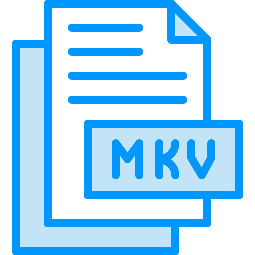 mkv Generic color lineal-color Ícone