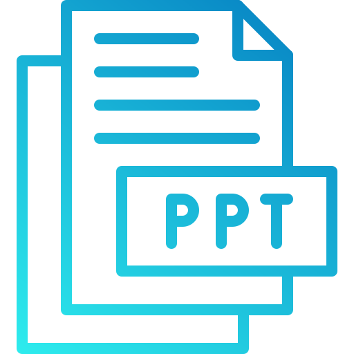 ppt Generic gradient outline icono