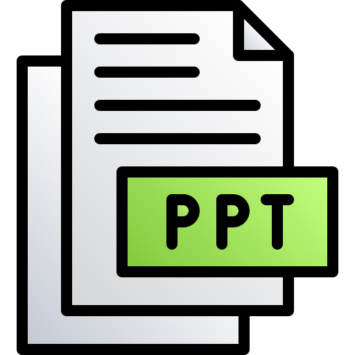 ppt Generic gradient lineal-color icon