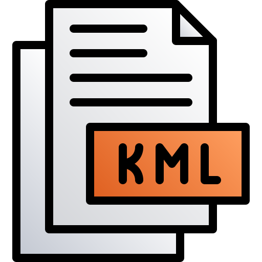 kml Generic gradient lineal-color icon
