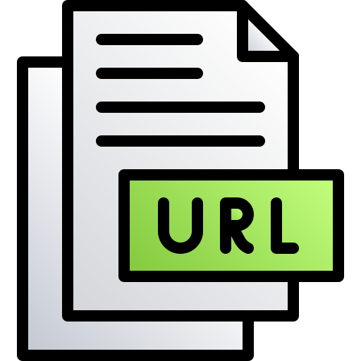 url Generic gradient lineal-color icon