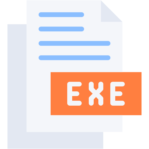 exe Generic color fill icono