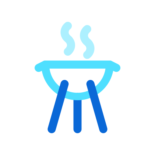 Bbq equipment Generic color outline icon