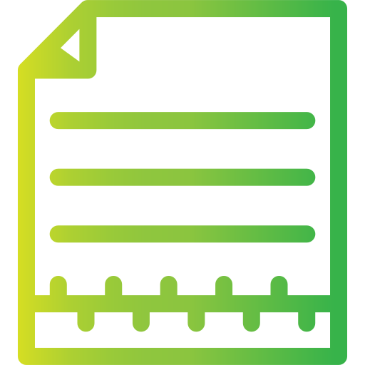 archivo comprimido Generic gradient outline icono