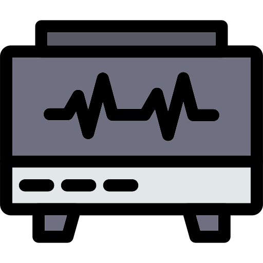 monitor ekg Generic color lineal-color ikona