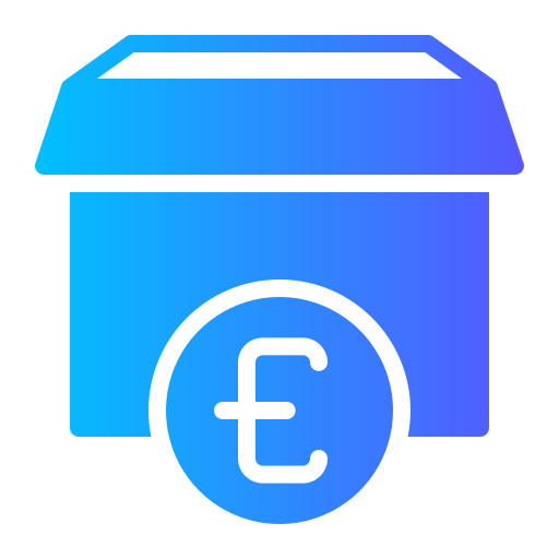 euro Generic gradient fill ikona