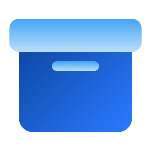 Archive Generic gradient fill icon