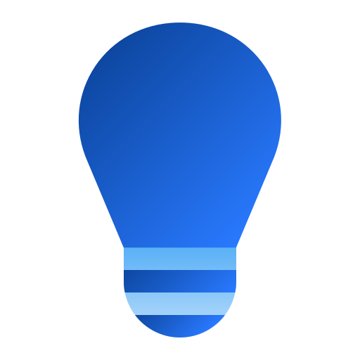Lamp Generic gradient fill icon