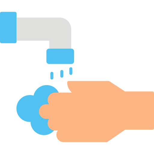 handen wassen Generic color fill icoon