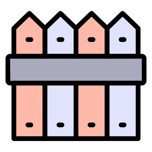 フェンス Generic color lineal-color icon