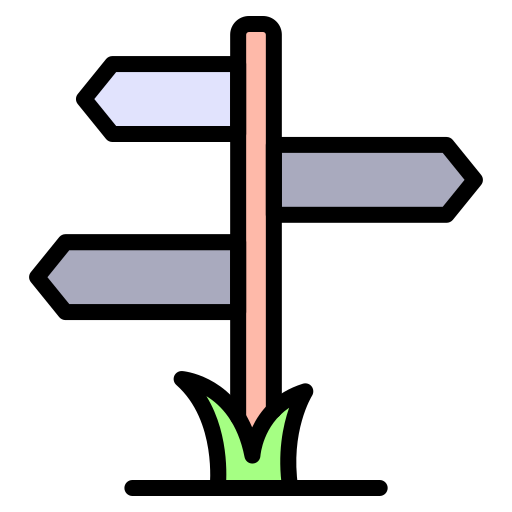 方向板 Generic color lineal-color icon