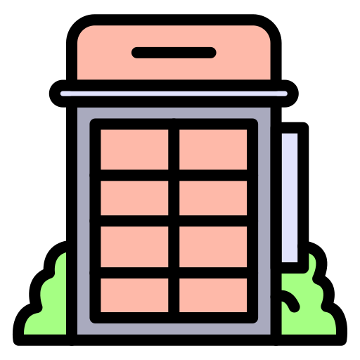 Phonebooth Generic color lineal-color icon
