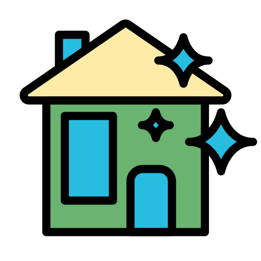 Clean house Generic color lineal-color icon