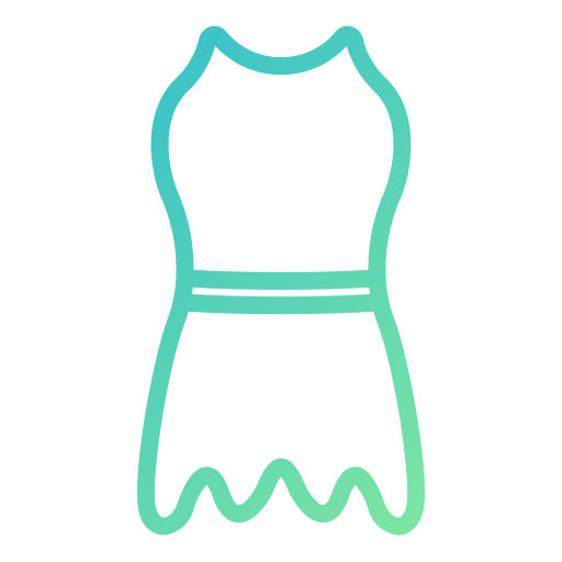 vestido Generic gradient outline icono