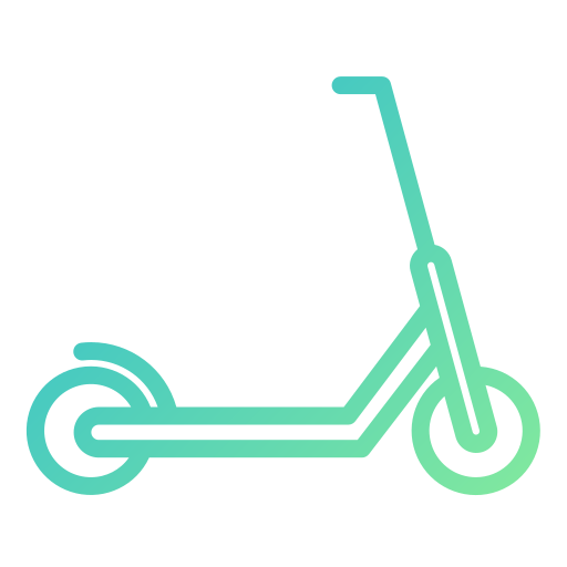 scooter electrico Generic gradient outline icono