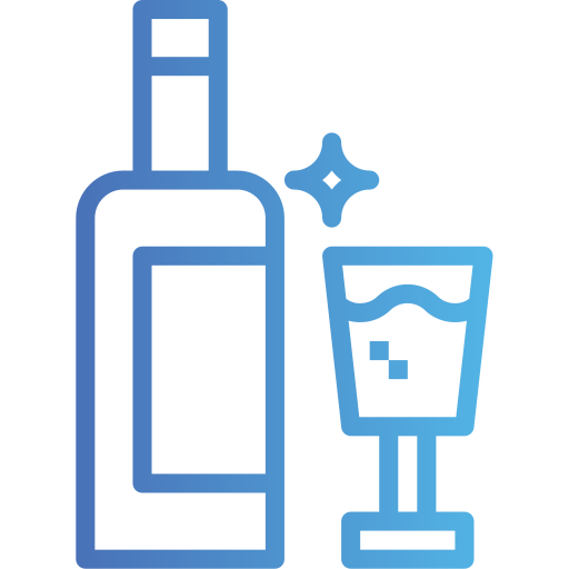 alcohol Smalllikeart Gradient icono