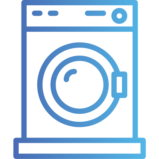 waschmaschine Smalllikeart Gradient icon