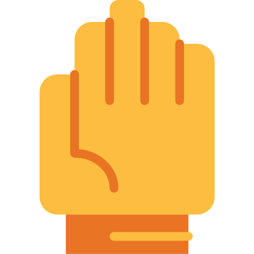 handschoen Smalllikeart Flat icoon