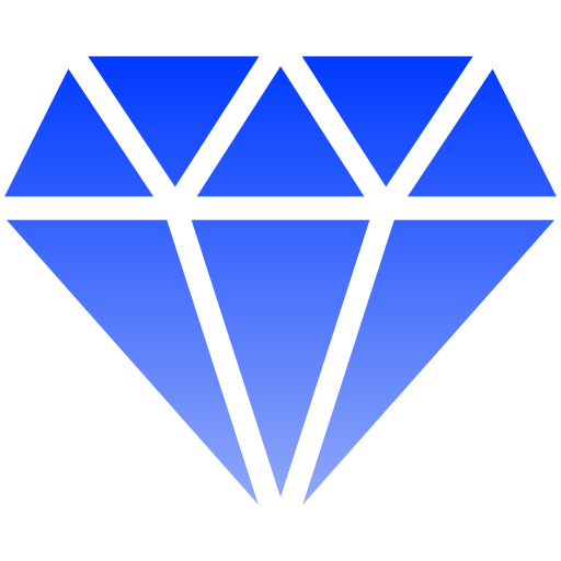 다이아몬드 Generic gradient fill icon