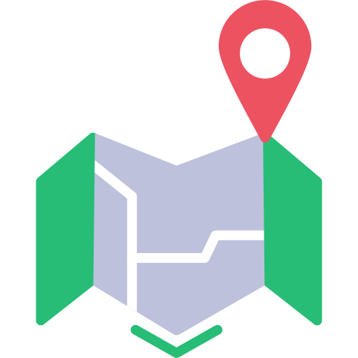 lokalizacja na mapie Generic color fill ikona