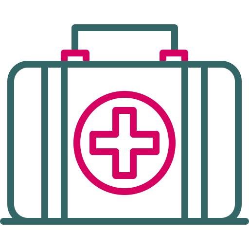 First aid kit Generic color outline icon