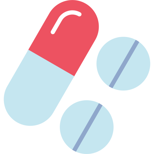 pastillas Generic color fill icono