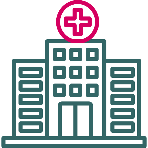 szpital Generic color outline ikona