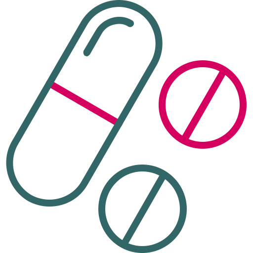 pastillas Generic color outline icono