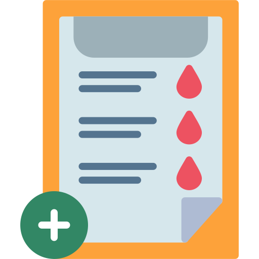 Medical test Generic color fill icon