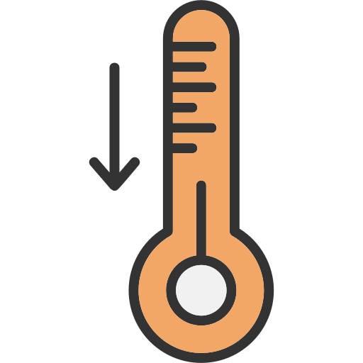 Low temperature Generic color lineal-color icon