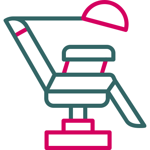 Medical chair Generic color outline icon