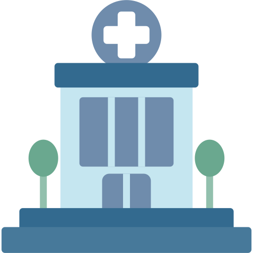 Hospital Generic color fill icon