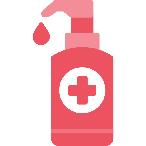 Hand sanitizer Generic color fill icon