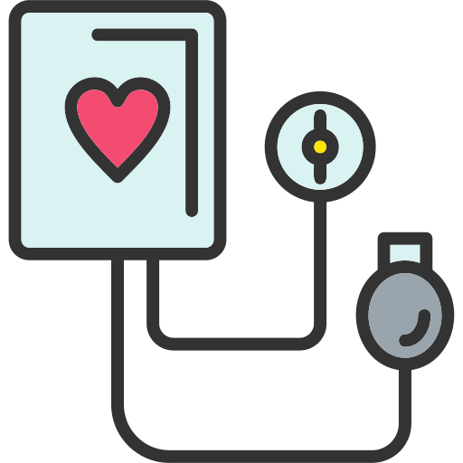 kit per la pressione sanguigna Generic color lineal-color icona
