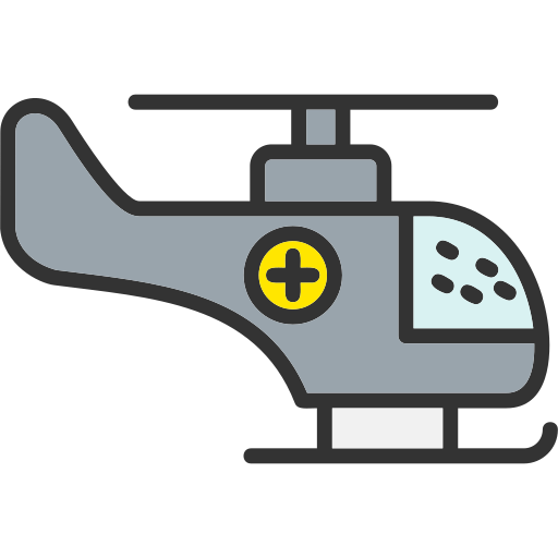 hubschrauber Generic color lineal-color icon