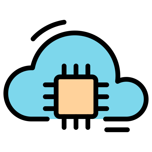 Cloud system Generic color lineal-color icon